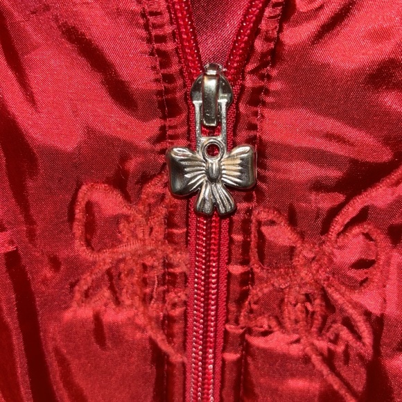 Children’s Place red vest with black fur collar size XL - Picture 5 of 6